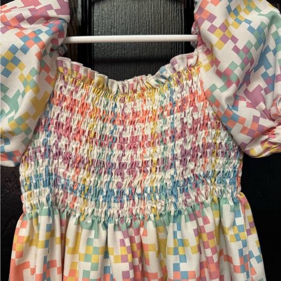 Charming Multicolor Kids Dresses Set - Picture 2 of 7